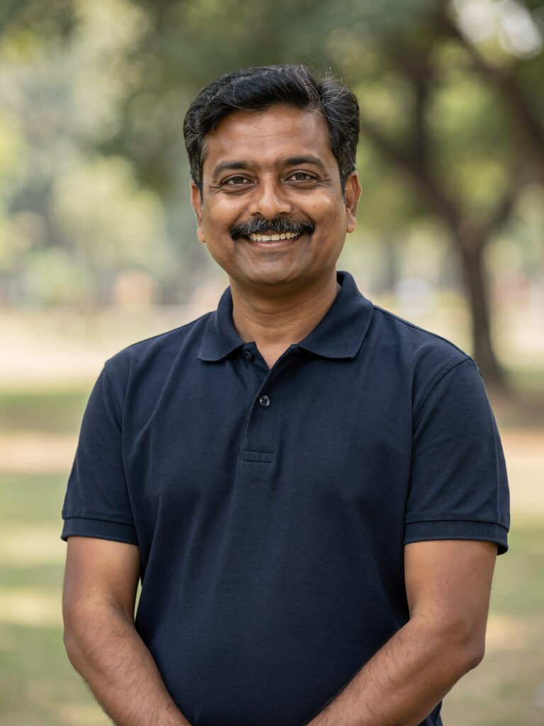 Sample portrait of a male driving instructor